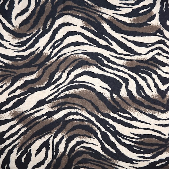 Feldman Tiger Print Cotton Flannel